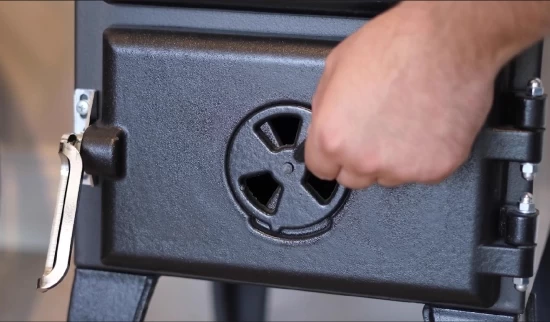 EEK A - Kleiner Dreischeiben-Kaminofen 304-3D Mit Herdplatte - 7,23 KW – Bild 6