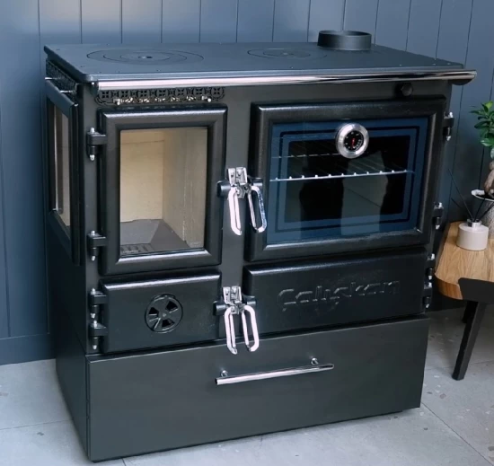 EEK A - Panorama-Holzherd Modell 214-3D BOX Mit 6,42kW - Viel Gusseisen! – Bild 3