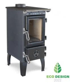 EEK A - Kleiner Kaminofen 304 Mit Herdplatte - 7,23 KW