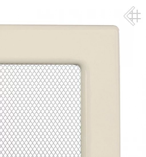 Kamin-Lüftungsgitter, 11x42cm Creme – Bild 3