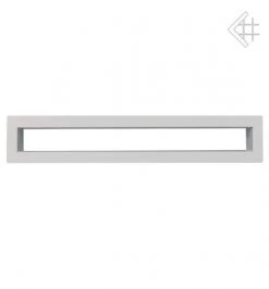 Lüftungsgitter, Luftschlitz Offen, 6x40cm, Weiß