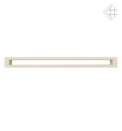 Lüftungsgitter, Luftschlitz Offen, 6x100cm, Creme