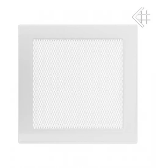 Kamin-Lüftungsgitter, 22x22cm Weiß – Bild 2