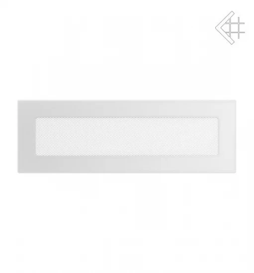 Kamin-Lüftungsgitter, 11x32cm Weiß – Bild 2