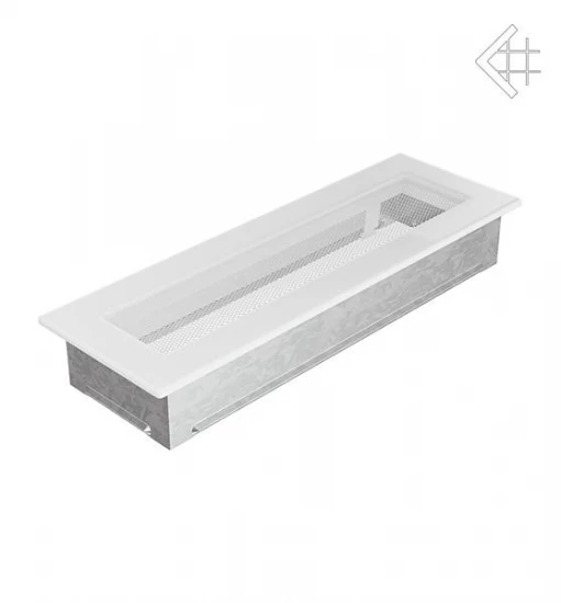 Kamin-Lüftungsgitter, 11x32cm Weiß