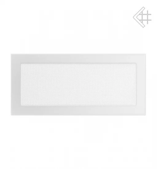 Kamin-Lüftungsgitter, 17x37cm Weiß – Bild 2