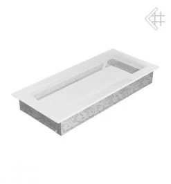 Kamin-Lüftungsgitter, 17x37cm Weiß