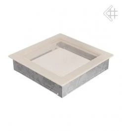 Kamin-Lüftungsgitter, 22x22cm Creme