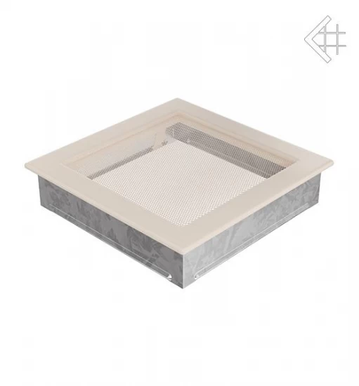 Kamin-Lüftungsgitter, 22x22cm Creme