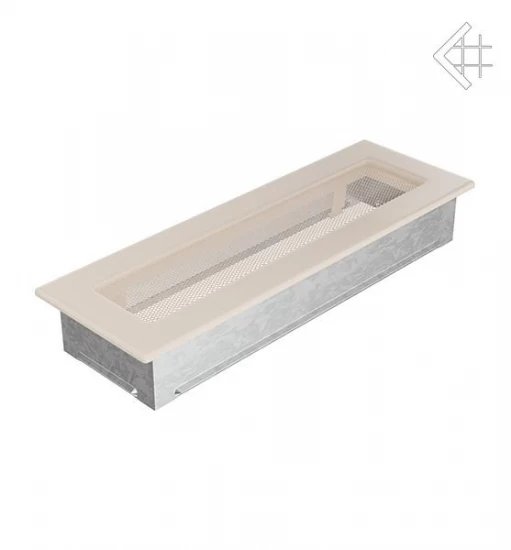 Kamin-Lüftungsgitter, 11x32cm Creme