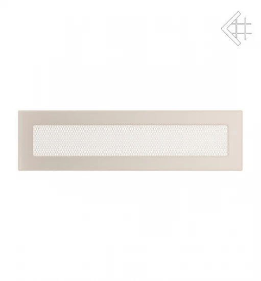 Kamin-Lüftungsgitter, 11x42cm Creme – Bild 2