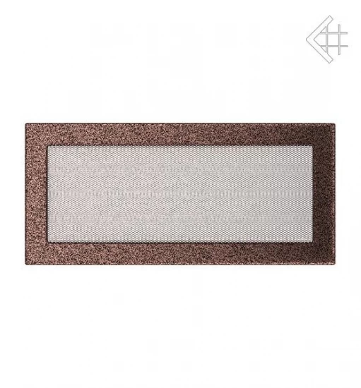 Kamin-Lüftungsgitter, 17x37cm Schwarz/kupfer – Bild 2