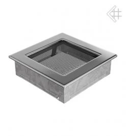 Luxus-Lüftungsgitter, 17x17cm, Chrom