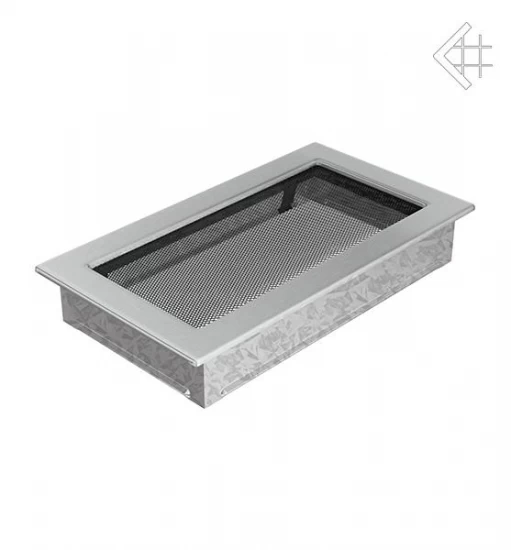 Luxus-Lüftungsgitter, 17x30cm, Edelstahl Gebürstet