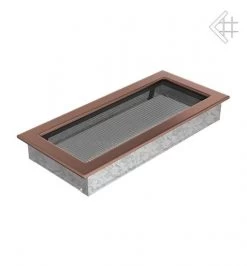1A-Lüftungsgitter, 17x37cm, Kupfer