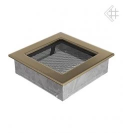 Lüftungsgitter, 17x17cm, Golden-matt