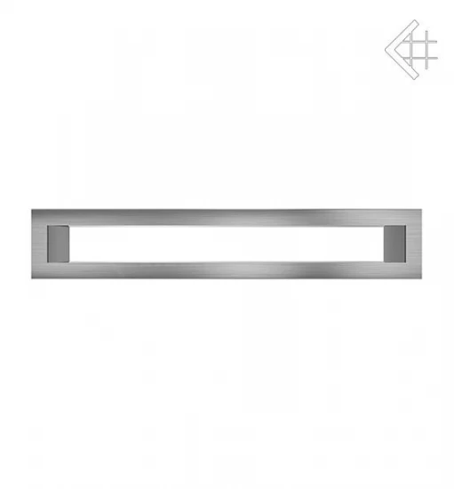 Lüftungsgitter, Luftschlitz Offen, 6x40cm, Edelstahl Gebürstet