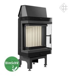 *EEK A - Kamineinsatz Mit 3 Scheiben Kratki BLANKA/LP/BS - 8 KW
