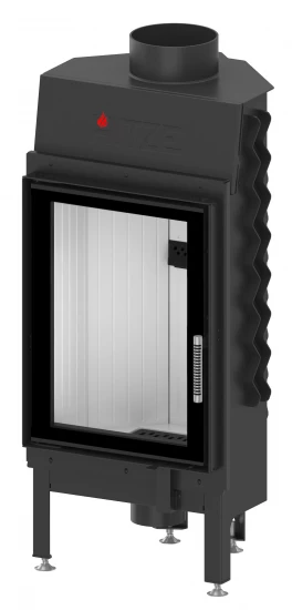 EEK A+ - Kamineinsatz HITZE Albero AL11S.V DECO Extra Hohe Sichtscheibe -11kW – Bild 4