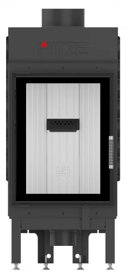 EEK A+ - Kamineinsatz HITZE Albero AL11S.V DECO Extra Hohe Sichtscheibe -11kW