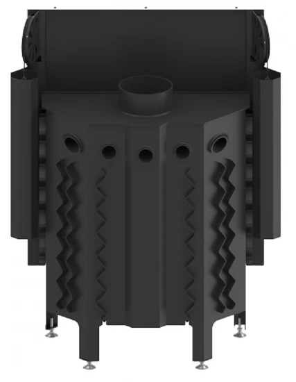 EEK A+ - Kamineinsatz HITZE Albero AL14G.H DECO Mit Schiebetür -14kW – Bild 3