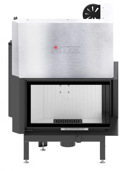 EEK A+ - Eck-Kamineinsatz HITZE Albero AL14RG.H DECO Mit Schiebetür, Seitenglas Rechts -14kW – Bild 5