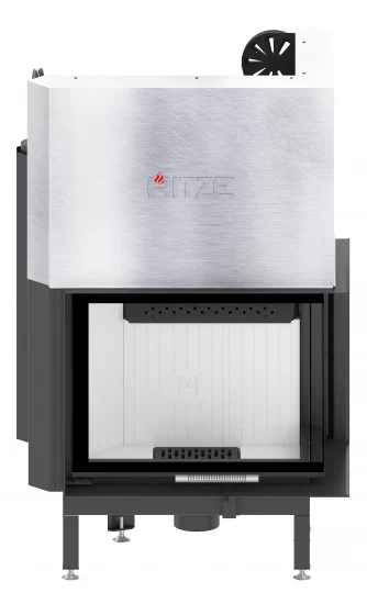 EEK A+ - Eck-Kamineinsatz HITZE Albero AL16RG.H DECO Mit Schiebetür, Seitenglas Rechts -16kW – Bild 2