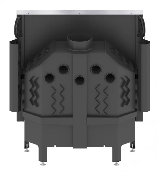 EEK A+ - XXL-Kamineinsatz HITZE Albero AL19G.H DECO Mit Schiebetür -19kW – Bild 3