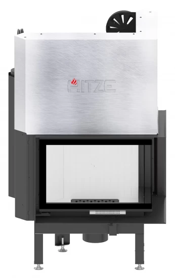 EEK A - Eck-Kamineinsatz HITZE Albero AL9RG.H DECO Mit Schiebetür, Rechts -9kW – Bild 2