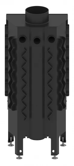 EEK A - Kamineinsatz HITZE Albero AL9S.V DECO - 9kW Extra Hohe Sichtscheibe – Bild 2