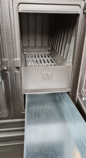 EEK A+ Küchenofen Holzherd Plamen Slavonac N Weiß, Linke Version - 8 KW Dauerbrandherd – Bild 6