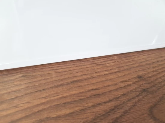 Saisonplatte Rechteck 100x55cm Glas Weiß - Kamin-Vorlegeplatte Funkenschutzplatte Kaminbodenplatte Glasplatte – Bild 4