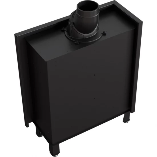 *EEK A+ Eck-Kamineinsatz Kratki LUCY/14/SLIM/L/BS Mit Seitenglas Links - 10kW – Bild 3