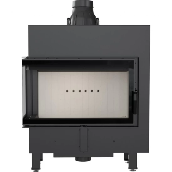 *EEK A+ Eck-Kamineinsatz Kratki LUCY/14/SLIM/L/BS Mit Seitenglas Links - 10kW – Bild 4