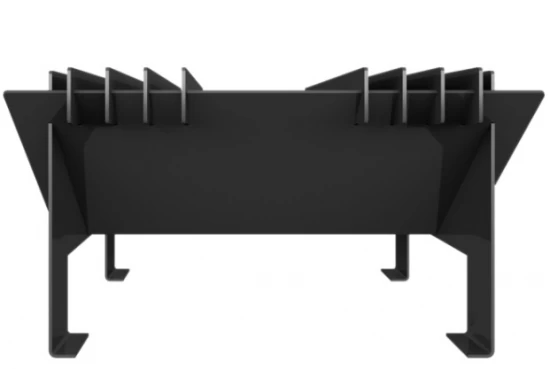 Feuerschale PERRO Design-Feuerschale Outdoor Feuerkorb – Bild 3