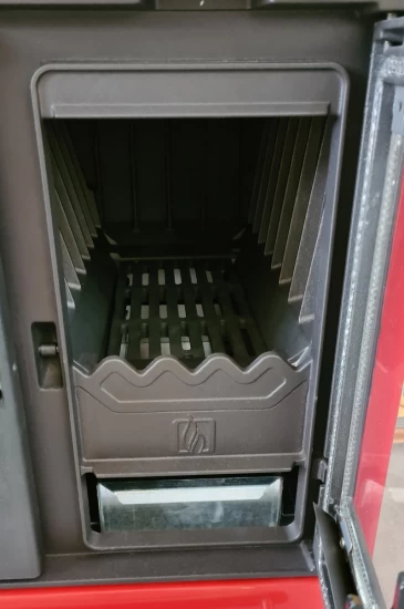 EEK A+ Küchenofen Holzherd Plamen 850 Rot, Linke Version - 8 KW Dauerbrandherd – Bild 5