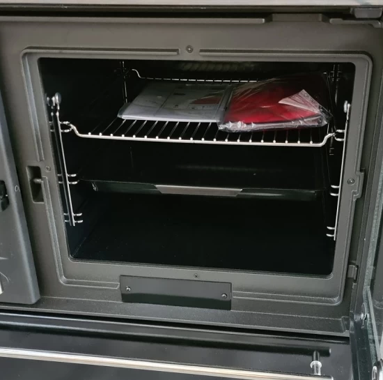 EEK A+ Küchenofen Holzherd Plamen 850 Schwarz, Rechte Version - 8 KW Dauerbrandherd – Bild 7