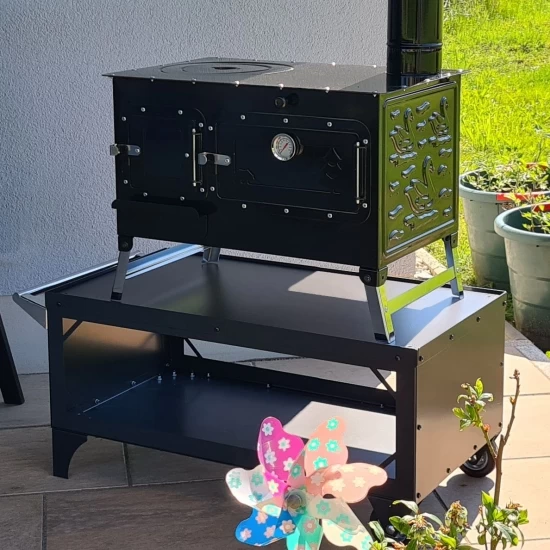 Universal-Untergestell Für Gartenofen, Gartenherd Z.B. Rosalie, Elise, Erna, Kurt, Traudel, Pizza-Ofen – Bild 6