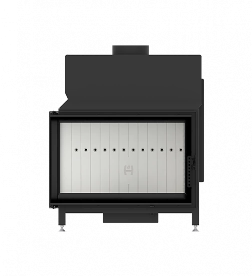 EEK A Eck-Kamineinsatz HITZE STMA68X43.L Mit 11kW – Bild 2