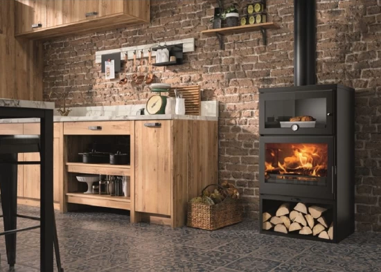 EEK A+ Kaminofen Mit Backfach Panadero ZAMORA - 7,1kW â Bild 4