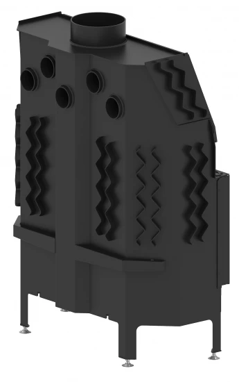 EEK A+ - XXL-Kamineinsatz HITZE Albero AL19S.H DECO -19kW – Bild 3