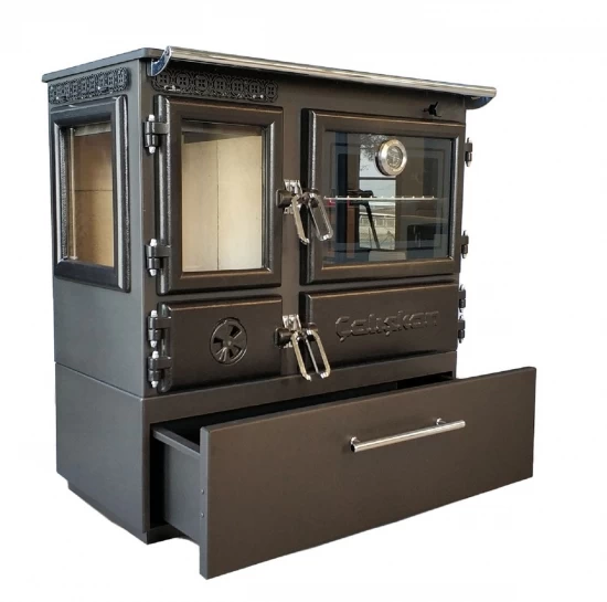 EEK A - Panorama-Holzherd Modell 214-3D BOX Mit 6,42kW - Viel Gusseisen! – Bild 2