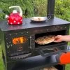 XL Garten-Backofen "Elise XL" Mit Kochstelle Gartenküche Holzbackofen Pizza-/Brotbackofen