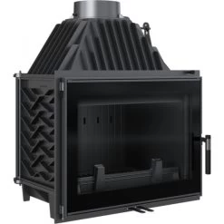 *EEK A+ Gusskamineinsatz Kratki ZOSIA ECO 12, Raumluftunabh. + BISMSCHV II - 12kW