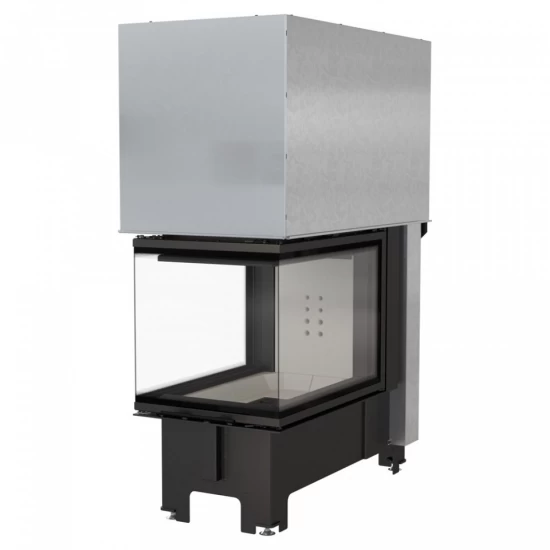 *EEK A - XXL-3-Scheiben-Kamineinsatz KRATKI NBU 11 Mit Schiebetür - 11 KW – Bild 2