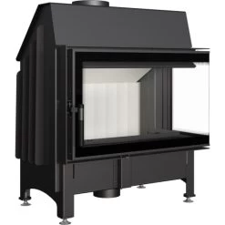 *EEK A Eck-Kamineinsatz Kratki ZIBI/P/BS/DECO Rahmenlos - BIMSCHV II - 11kW