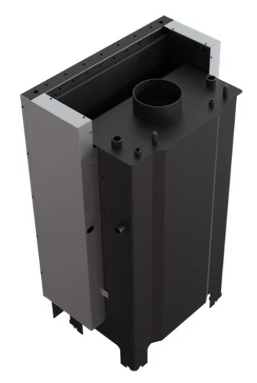 *EEK A+ - Wasserführender Kamineinsatz Kratki MBM 10 PW Mit Schiebetür - 12 KW – Bild 4