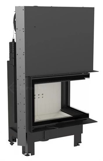 *EEK A - Eck-Kamineinsatz Kratki MBZ 13 Mit Schiebetür, Seitenglas Rechts - 13 KW