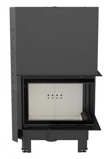 *EEK A - Eck-Kamineinsatz Kratki MBZ 13 Mit Schiebetür, Seitenglas Rechts - 13 KW – Bild 2