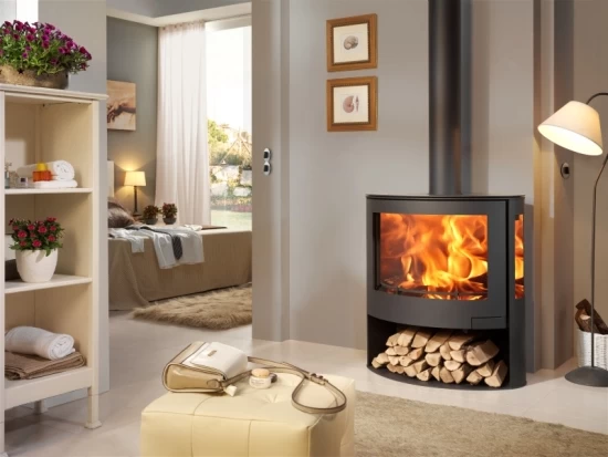 EEK A 3-Scheiben-Design-Kaminofen Panadero IRIS EcoDesign + Ext. Zuluft - 7,8kW – Bild 2